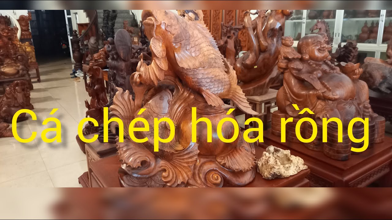 tượng cá chép hóa rồng
