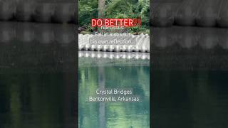 Narcissus, Reflection & Humanity | Crystal Bridges In Bentonville, Arkansas. Greek God Mythology.