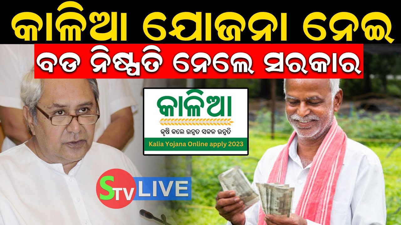 କାଳିଆ ଯୋଜନା ନେଇ ମୁଖ୍ୟମନ୍ତ୍ରୀ ନବୀନ ପଟନାୟକ ଦେଲେ ଖୁସି ଖବର | 