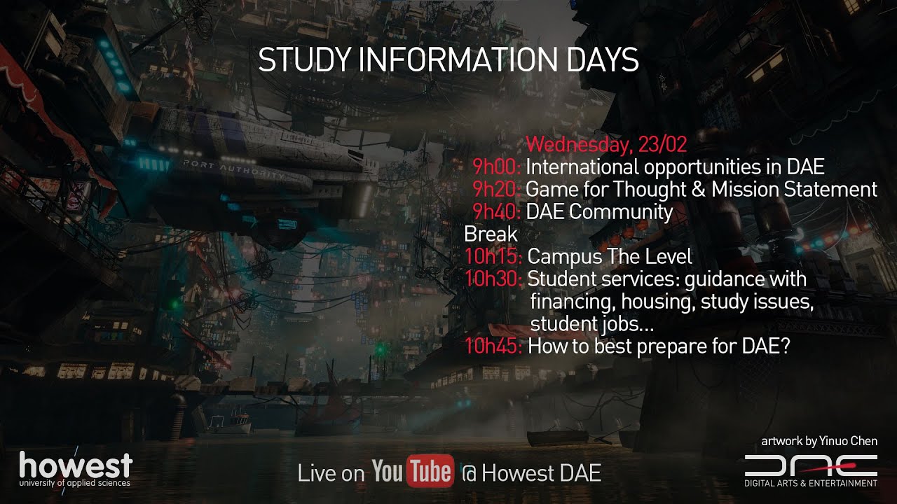 Study Information Days: DAE - More than just classes!