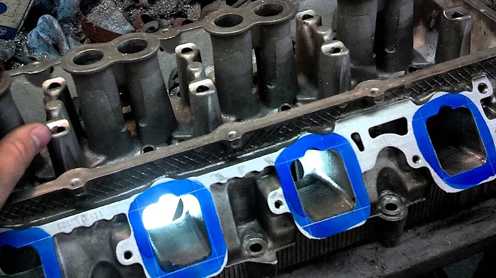 How to gasket match cylinder heads and intake manifolds the right way