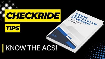 Private Pilot Checkride Tips | Know the ACS!