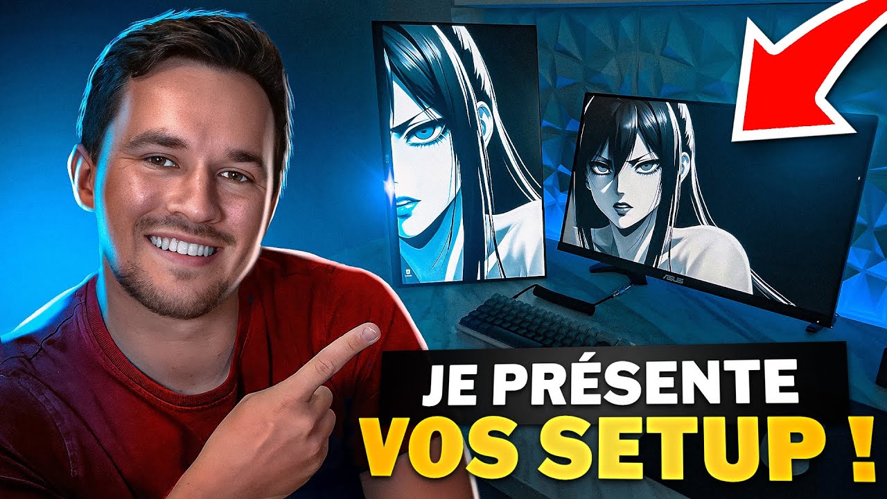 Je Réagis aux SETUP de mes ABONNÉS #2 (vous êtes trop chaud…)