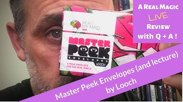 Master Peek Envelopes (and Lecture) by Looch