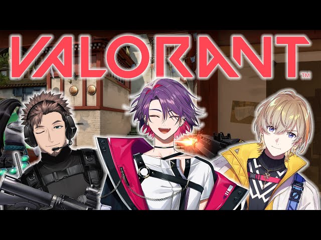 【VALORANT】楽しく３パ！！with Fura Kanato ＆ Bonnivier Pranaja【渡会雲雀/にじさんじ】のサムネイル