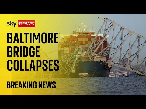 Watch live: &quot;Developing mass casualty event&quot; as Baltimore bridge collapses after being hit by ship