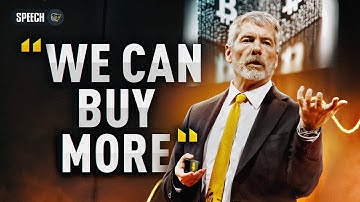 “We can buy more Bitcoin than the sellers can sell” — Michael Saylor