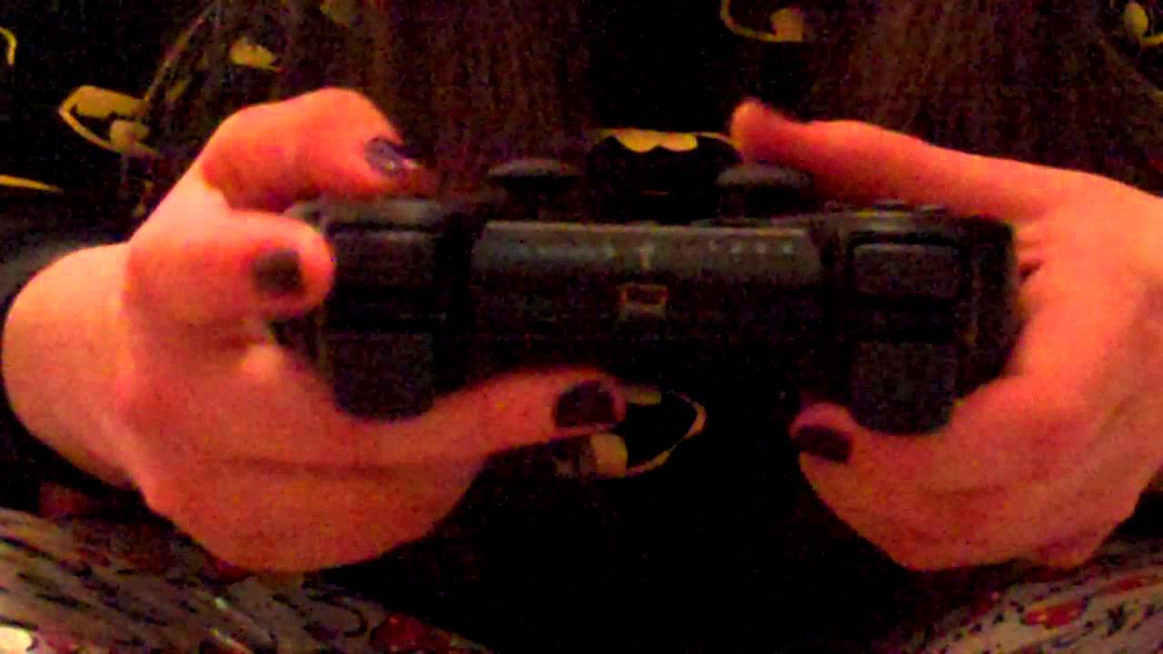 PS3 controller sounds and whisper *ASMR*