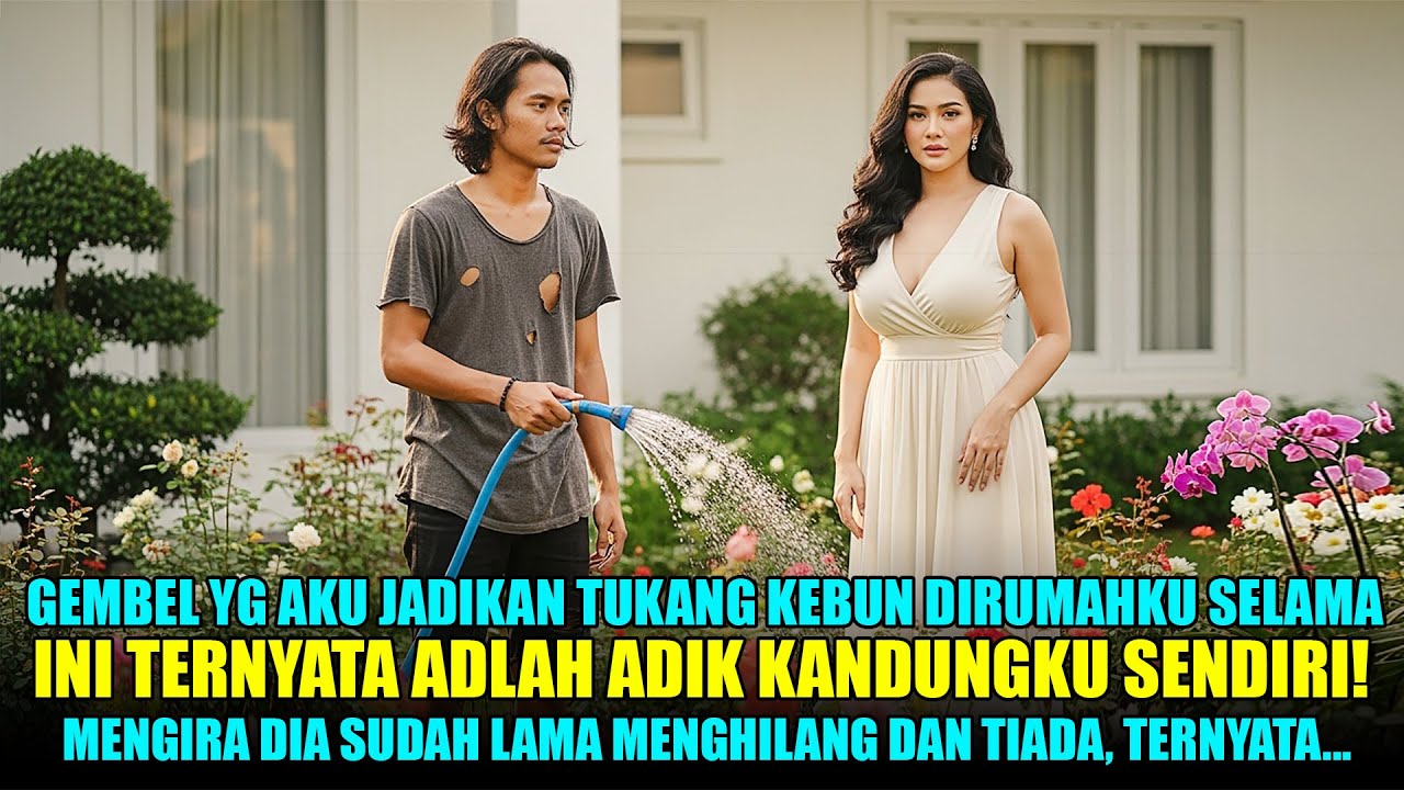 Janda Kaya Ini Mempekerjakan Gembel Jadi Tukang Kebun, Ternyata Dia Adiknya Sendiri!