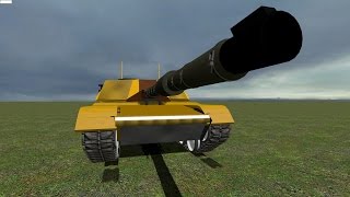 Garrysmod ACF Tanks Showcase | Part 2 | M1A1 Abrams