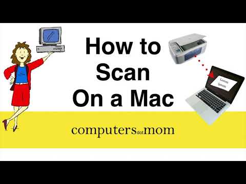 Why is there no scan option on my Mac?