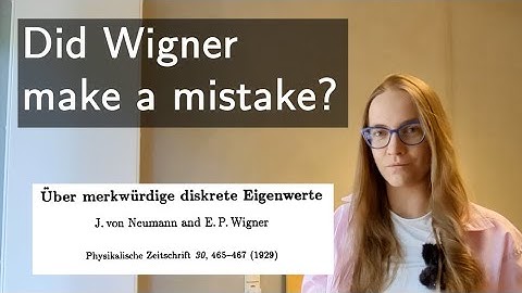 Bound states in the continuum | Wigner-von Neumann BIC