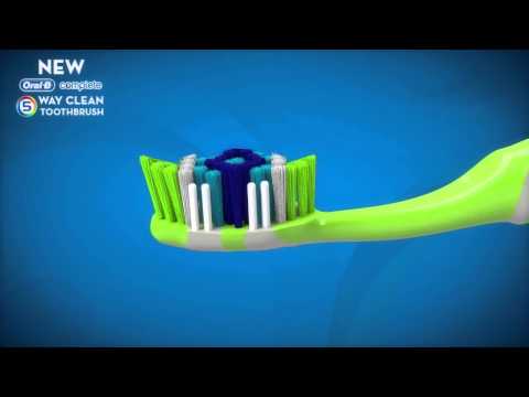 Oral-B Complete 5 Way Clean toothbrush