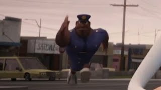 Officer earl running meme (Clickbait Police)