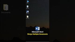 How to Merge Multiple Word Files in One Document #shorts #ytshorts #studyspan
