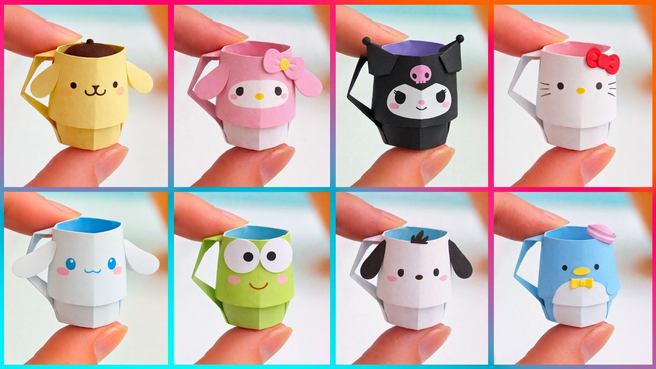 Милые Бумажные Поделки С Hello Kitty И Sanrio И Kawaii Идеи