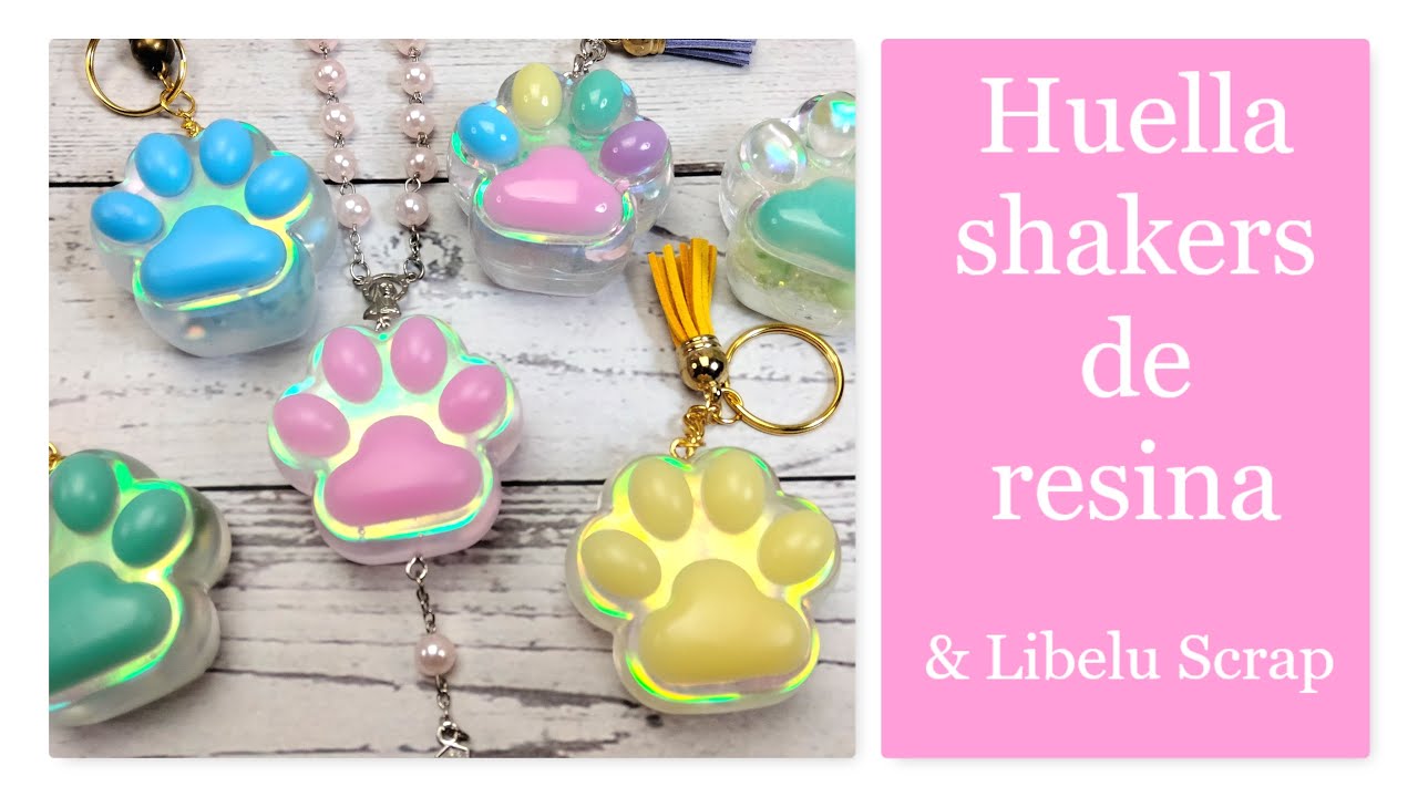 TUTORIAL~COMO HACER HUELLAS SHEKERS DE RESINA~ROSARIO SHAKERS~MUY BIEN EXPLICADO