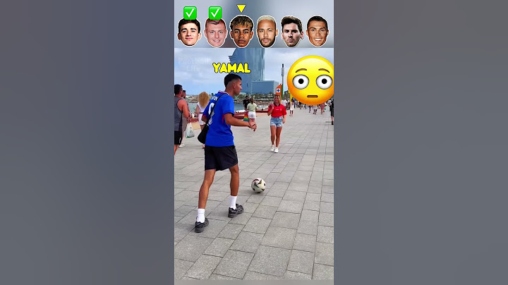Gavi VS Kroos VS Yamal VS Neymar VS Messi VS Ronaldo | Epic Skills Challenge