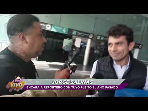 🥵 Jorge Salinas se enfrenta al reportero al que atacó el año pasado l En Vivo