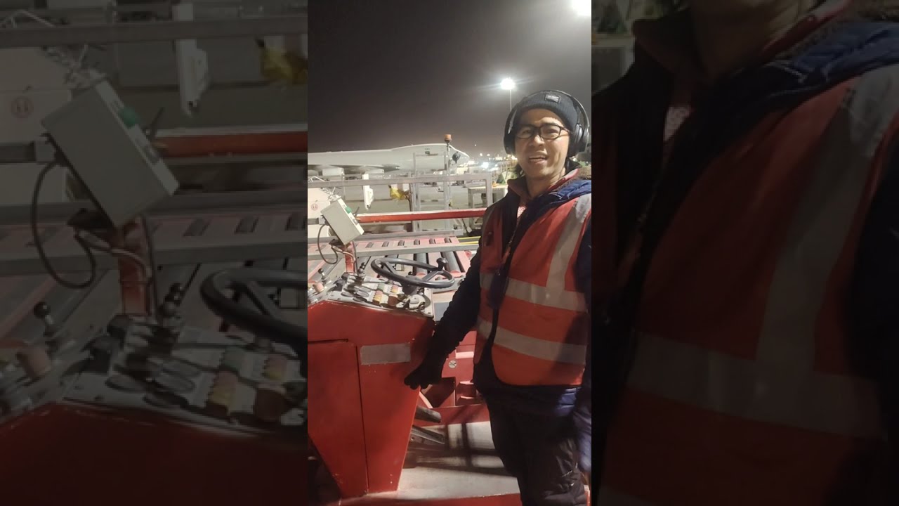 How to use airport high loader? 