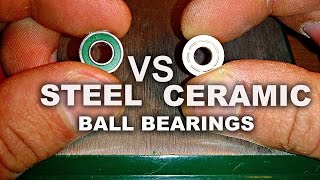 Steel VS Full Ceramic Bearings (Friction Test)