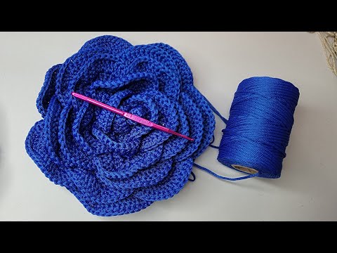 flower crochet bag tutorial / What kind of crafts do you enjoy ? What did you learn from my channel?