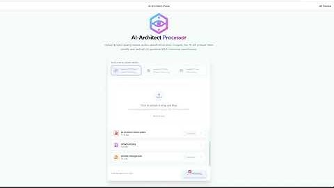 AI-Architect: Multimodal Spec Generator for Agentic Coding | Built with Gemini 3 Pro