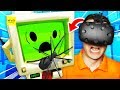 HACKING Job Simulator To Make Everything INFINITELY BIG (Funny Job Simulator VR Gameplay)