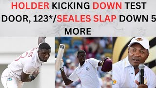 Jason Holder and Jayden Seales turning it up in England/Lara going with India