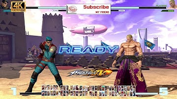 Today...Heidern Vs Geese Howard In Amazing Combat [The King Of Fighter XIV]