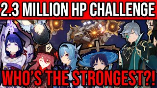 23 Million Hp Challenge 17 Updated Popular Teams Genshin Impact