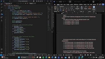 Tugas 2 | Algoritma & pemrograman | Membuat Program Sederhana menggunakan Operator, statemen IF
