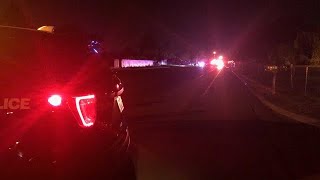 Police investigating a shooting in central Fresno, one victim hospitalized