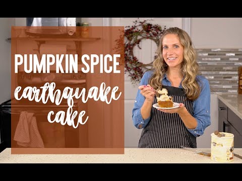 Pumpkin Spice Earthquake Cake Recipe