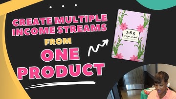 5 Ways to Create Multiple Streams of Income From ONE Product (Tips & Suggestions)