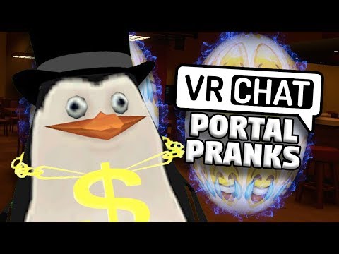 VRChat: Portal Pranks