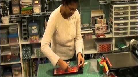 Using the Rick Rack Die to Make Fabric Holiday Gift Ribbon