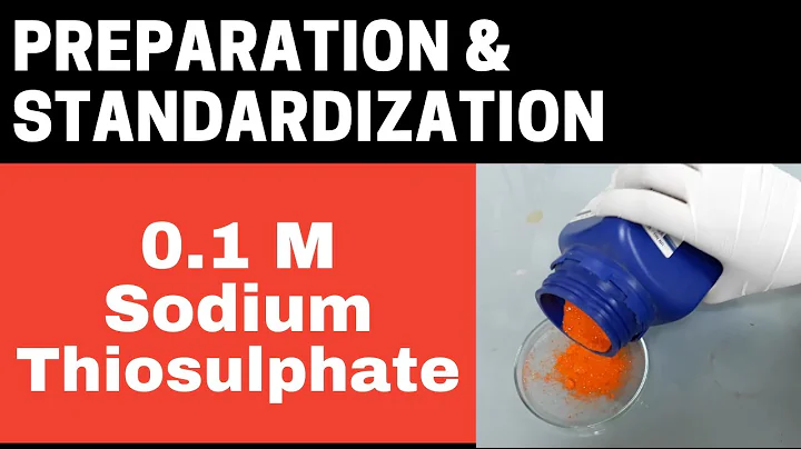 Vorbereitung & Standardisierung von 0,1M Natriumthiosulfatlösung