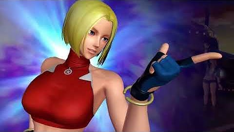 King Of Fighters XIV - Blue Mary DLC Gameplay Trailer