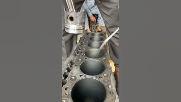 #Engine #Piston #Size #Check #Cylinder #Sleeve #clearance Testing# #tractorrepairing#engine-block