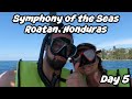 Symphony of the Seas Day 5 | Roatan Honduras | Shipwreck Snorkel and Beach | Royal Caribbean 2022