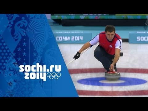 Curling - Men's Round Robin - USA v Canada | Sochi 2014 Winter Olympics