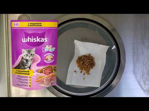 👍Whiskas и Purina ONE хим анализ, сколько белка.