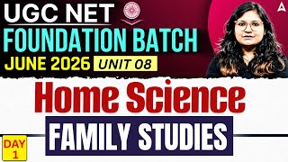 UGC NET Home Science | UGC NET Home Science Unit 8 Family Studies By Prerna Mam