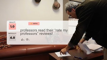 WashU Professors Read Their Rate My Professor Reviews