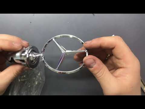 Как разобрать значок мерседес
