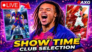 Show Time FC Barcelona eFootball ✅ Araujo 🔥 Kounde ✅ Club Selection As Monaco 🔴 LIVE eFootball 🔴