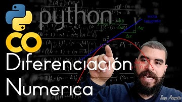 Diferenciacion numerica, metodos de diferencias divididas en Python | Google Colab