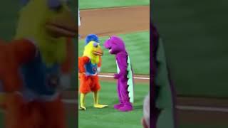 Barney Vs Chicken