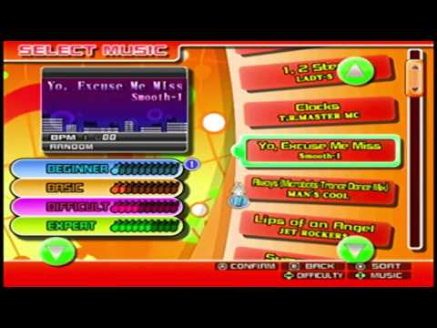 Dance Dance Revolution: Hottest Party Gameplay